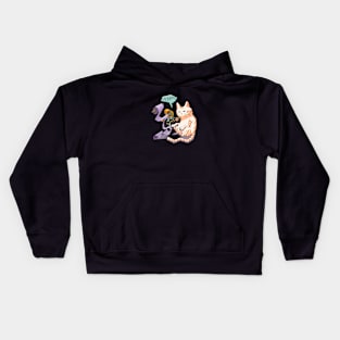 Cat Chaos: Pot & Paper Mayhem Kids Hoodie